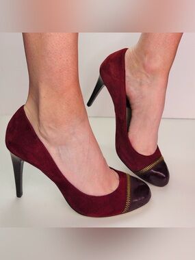 Michael Kors Suede/leather Heel